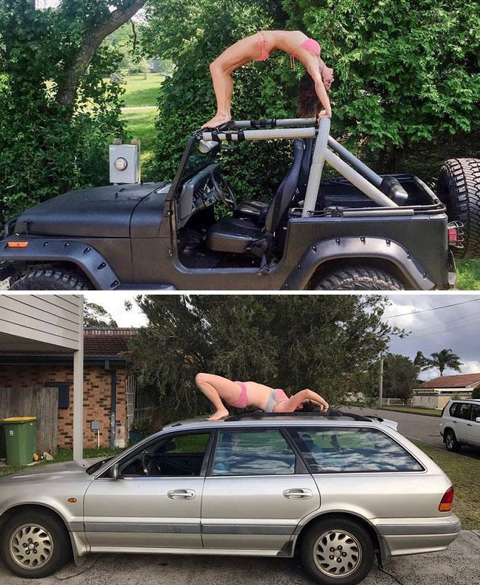 Celeste Barbar Australian comedian is recreating celebrity Instagram pics (36 pics)