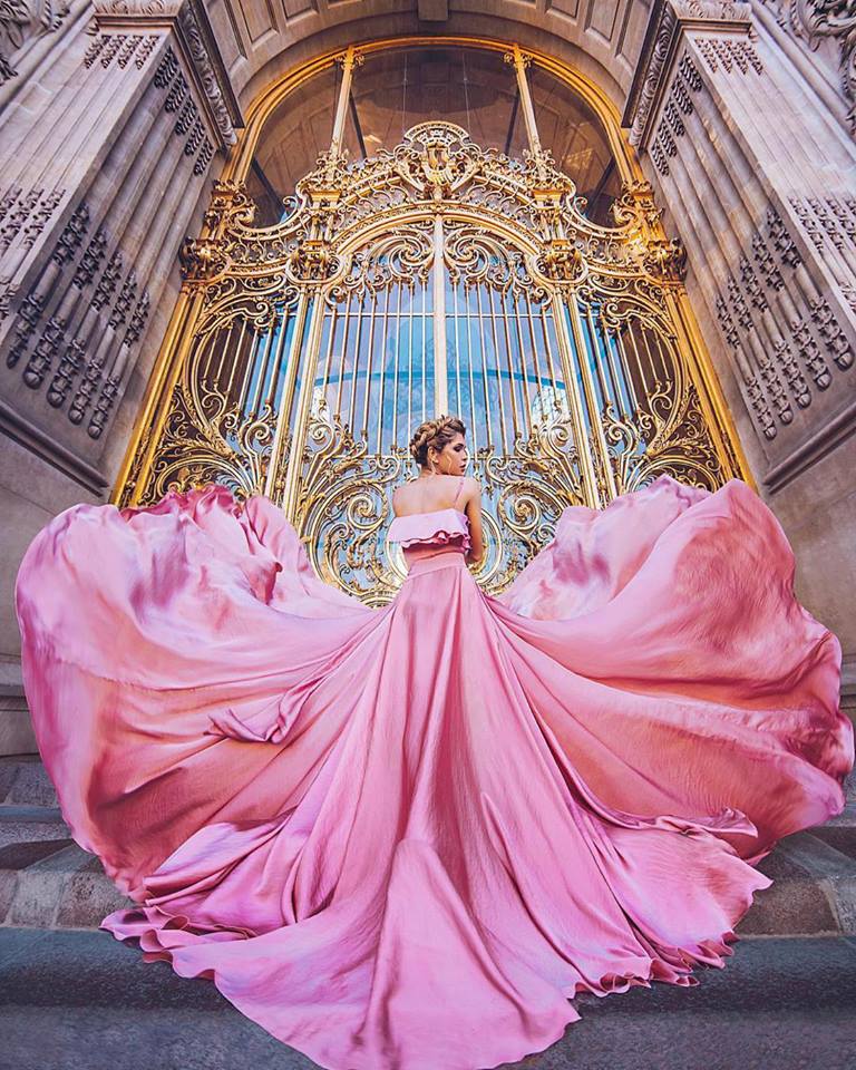She sublimates the world with aerial dresses by Kristina Makeeva (20 Pics)