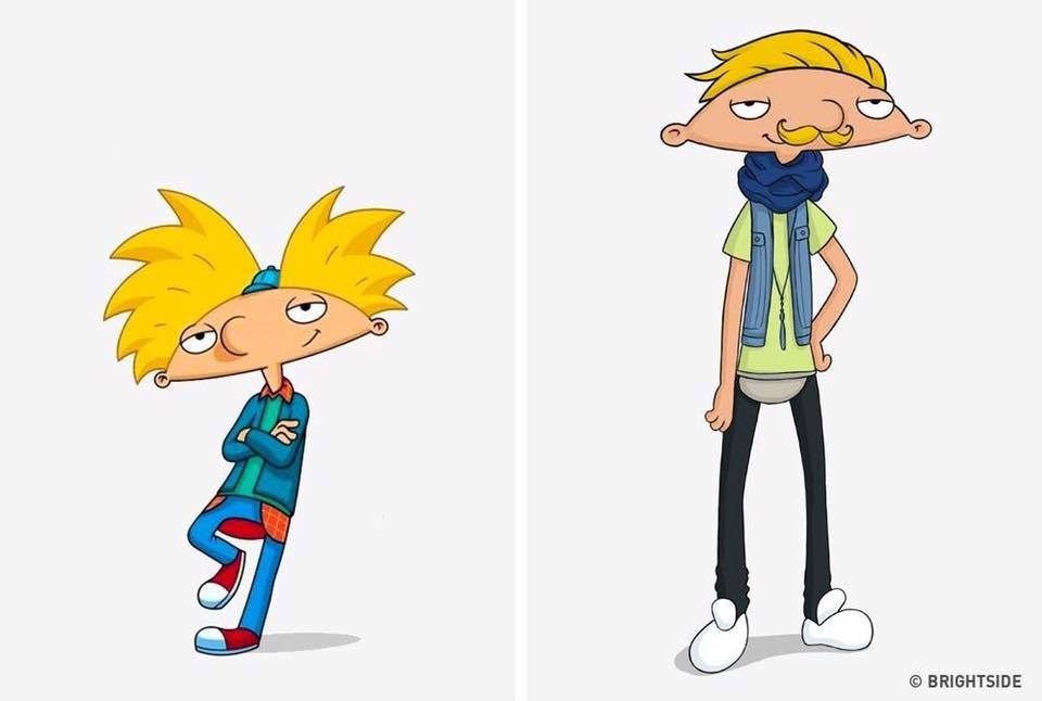 This Is What Our Favorite Cartoon Characters Would Look Like As Adults!