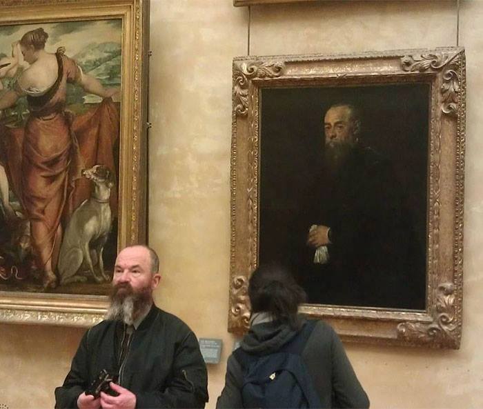 30+ Times People Accidentally Found Their Doppelgängers In Museums