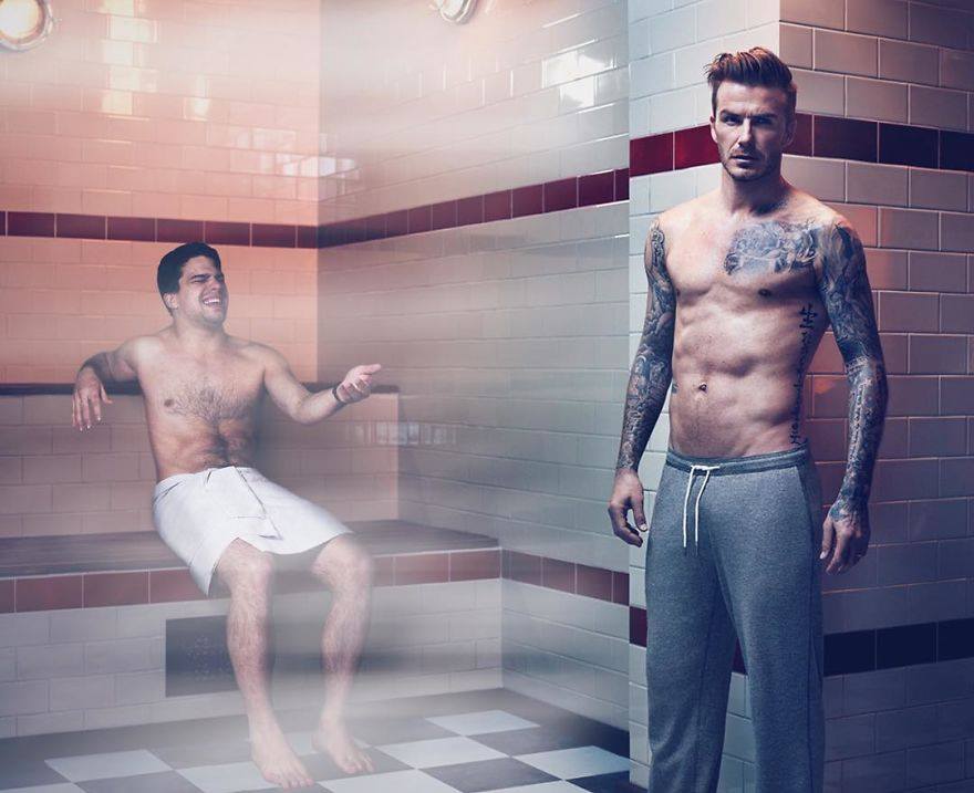 This Average Rob Keeps Photoshopping Himself Into Celebrities’ Lives (20+ Pics)
