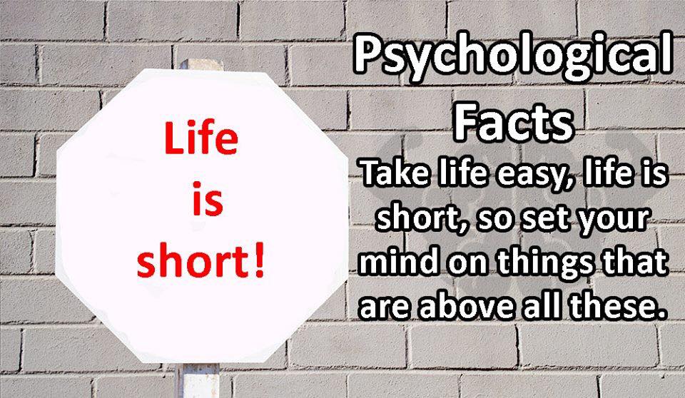6 Interesting Psychological Facts says attitude towards life