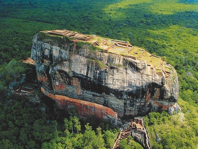 Sigiriya - The Ancient Kingdom Built On The Lion Rock In Srilanka
