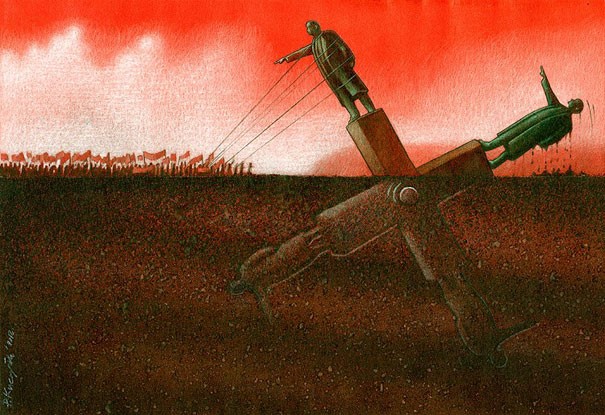 20 New Thought-Provoking Satirical Illustrations By Pawel Kuczynski
