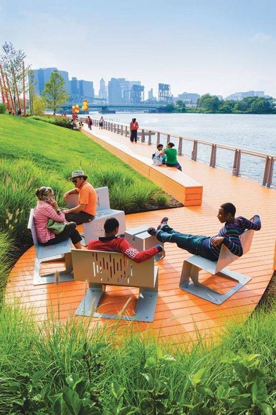 100+ Unique Designed Public Benches