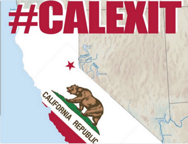 Demand for California's exit from America!