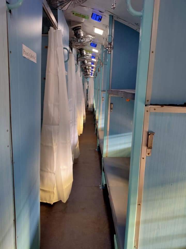 #Corona Times - Indian Railways Transformed into Isolation Wards