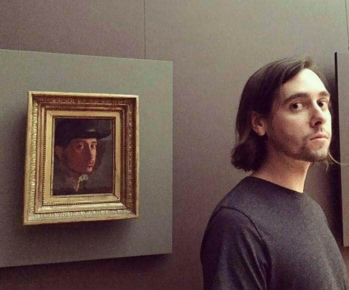 People find Doppelgangers in art! (10 Pics)