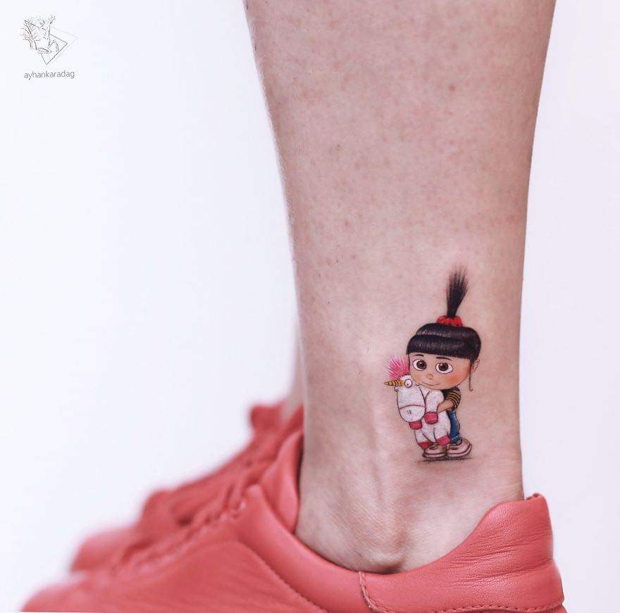 Cute Minimalistic Tattoos By Ayhan Karadağ (30 Pics)
