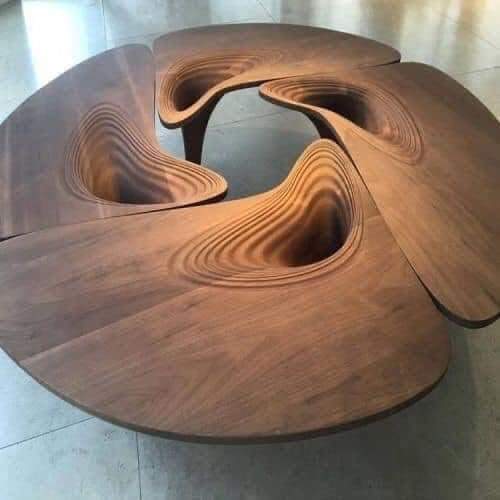 The art of recycled wood  (12 Pics)