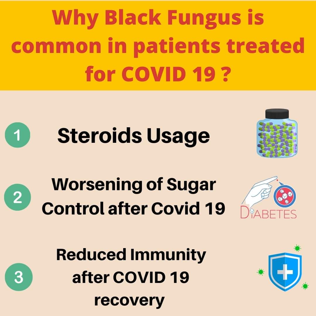 How to get protected from Black Fungus after COVID-19 Recovery?