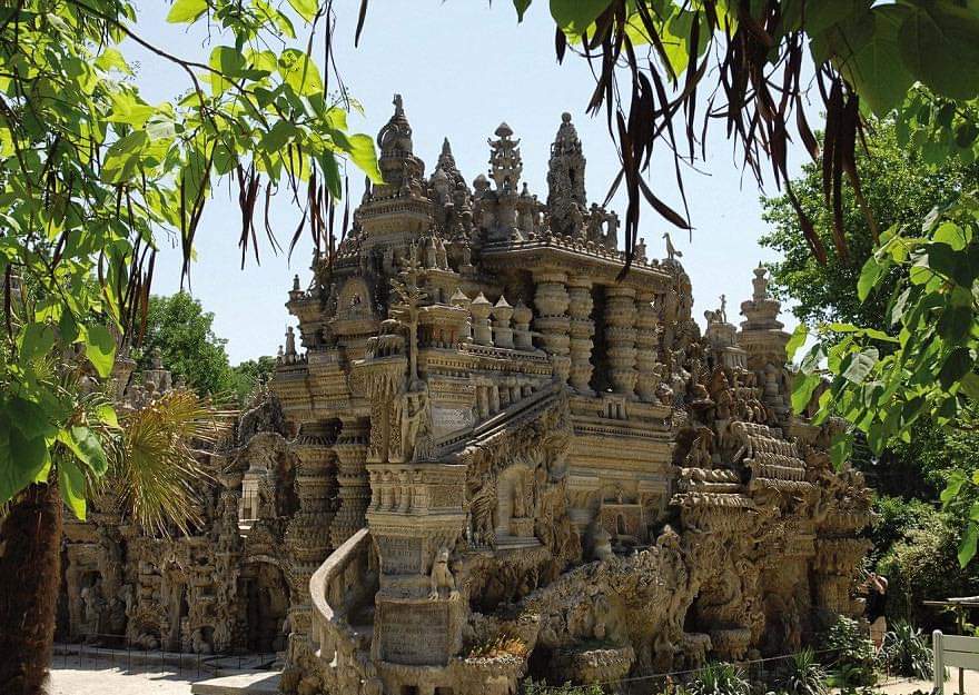 French Mailman Ferdinand Cheval, Spent 33 Years Building Epic Palace From Pebbles Collected On His 18-Mile Mail Route (10 Pics)