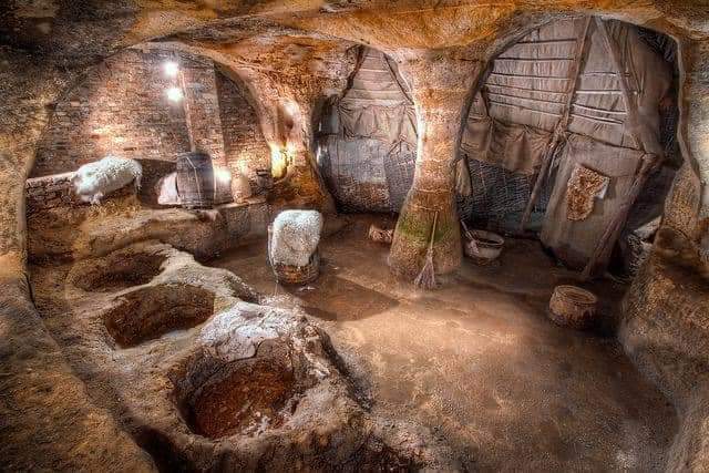 Nottingham - The City of Caves in England, UK