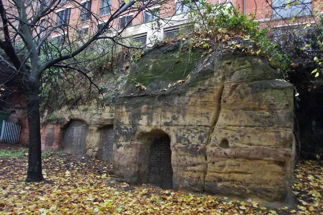 Nottingham - The City of Caves in England, UK