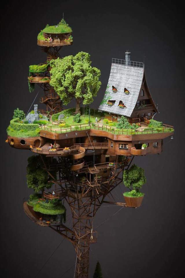 Photographer Ognyan Stefanov Created A Mini Village And It Took Him 2 Years To Finish