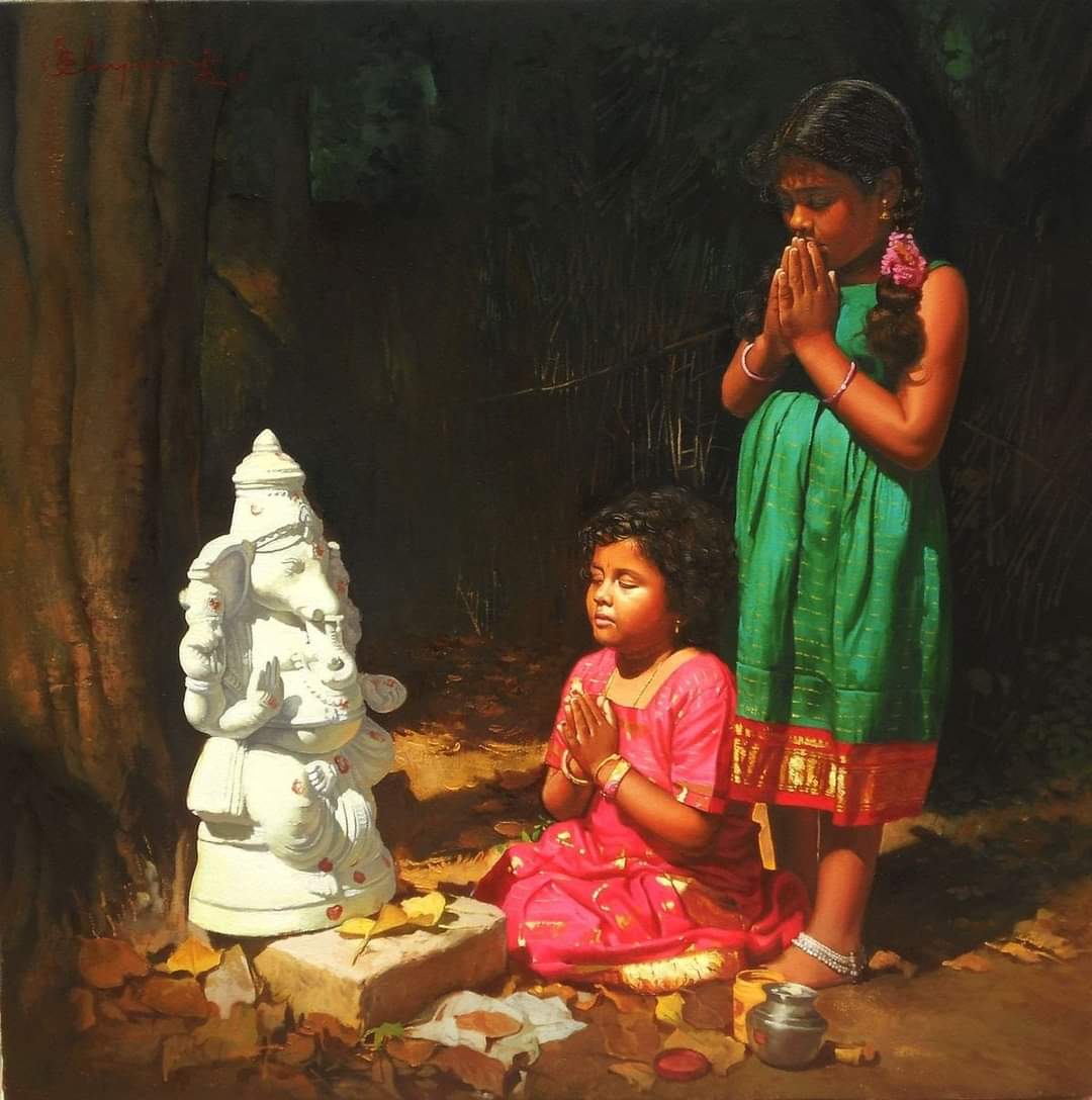 A Tribute To Ilayaraja - The King Of Most Amazing and Realistic Paintings