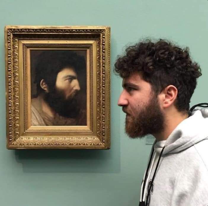 When you find yourself in art museum (17 Pics)
