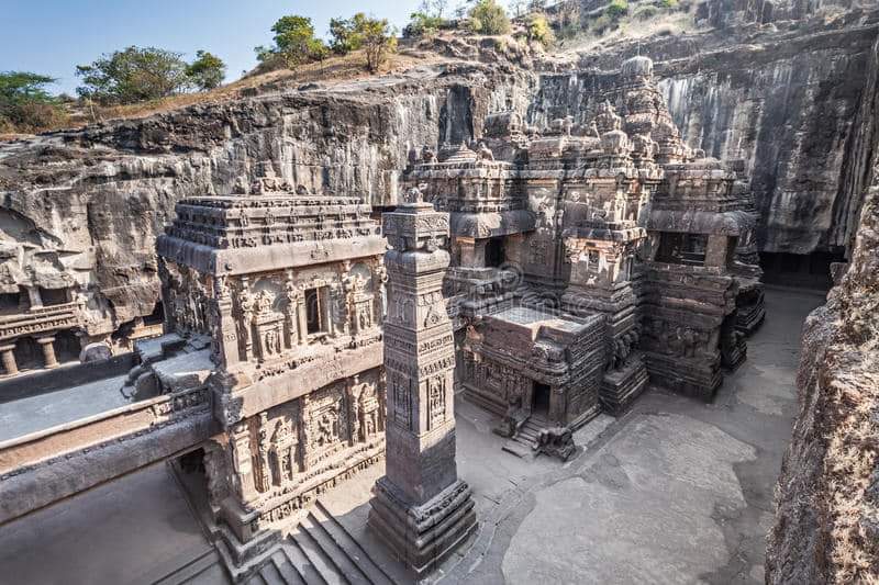 Kailasa Temple, Ellora Caves, Maharashtra, India