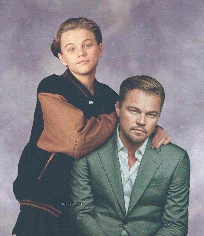 Celebrities Photoshopped Side-By-Side With Their Younger Selves By Ard Gelinck (30 Pics)