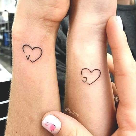 20 Creative Couple Tattoo Ideas