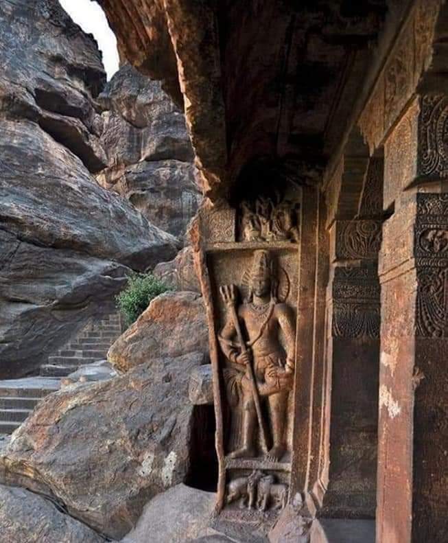 Badami cave temples - Amazing Ancient Rock Cut Temples