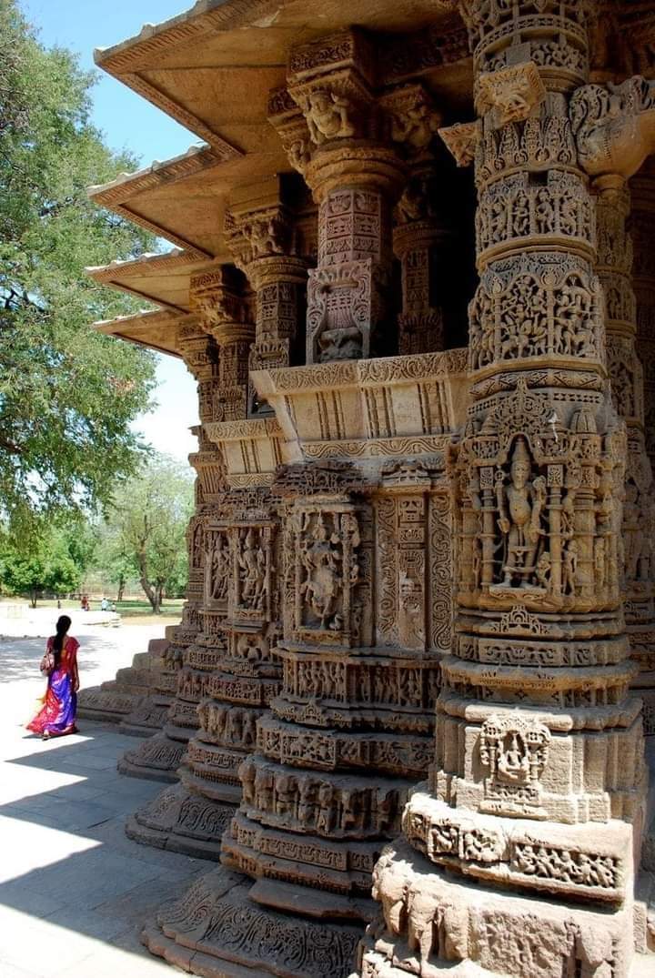 The SUN Temple in Modhera, Gujarat, India