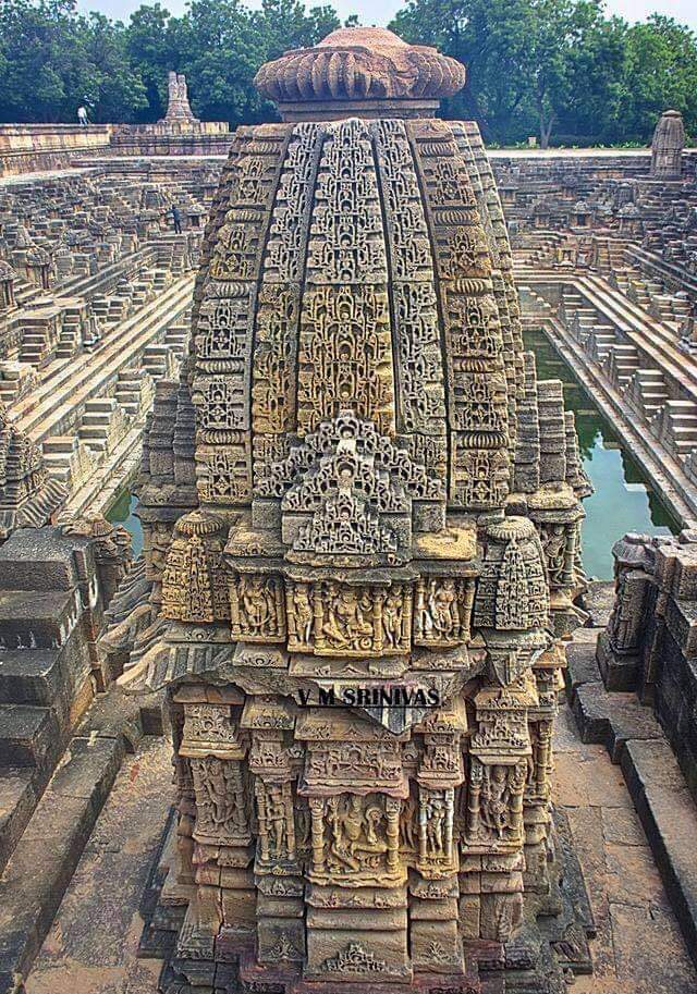 The SUN Temple in Modhera, Gujarat, India