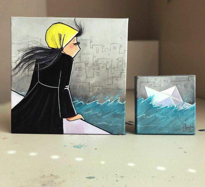 Heartbreaking Works By Shamsia Hassani, The First Female Afghan Street Artist