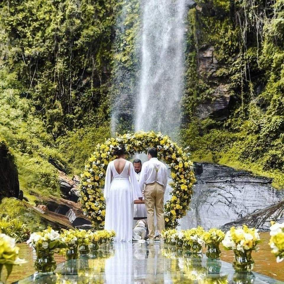 Waterfall Dream Wedding (5 Pics)