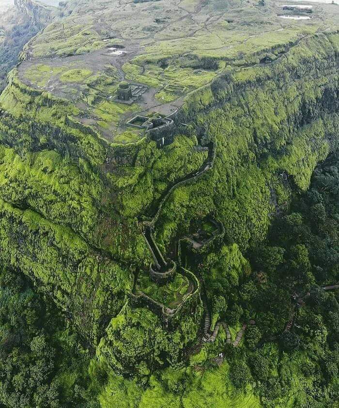 Photo Of The  - Lohagad Fort (iron fort) is one of the many hill forts of Maharashtra state in India.
