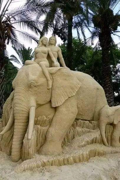 A TON OF SAND WENT INTO MAKING THIS!! AMAZING!!!