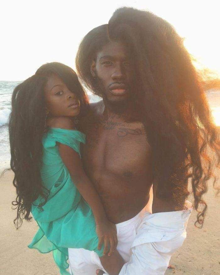 Father & Daughter Duo With Big Hair Are Back With More Awesome Pics (21 Pics)