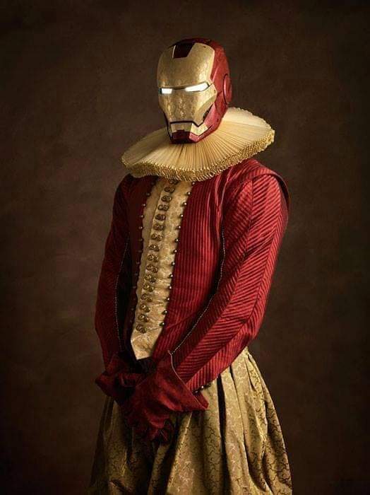 Superheroes and supervillains reimagined as 17th-century Flemish portraits by Sacha Goldberger