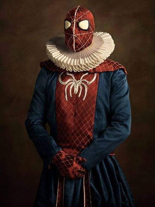 Superheroes and supervillains reimagined as 17th-century Flemish portraits by Sacha Goldberger