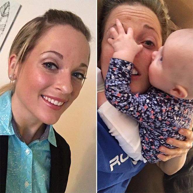 These Parents Are Sharing Their Pics of Them Before & After Having Kids (15 Pics)