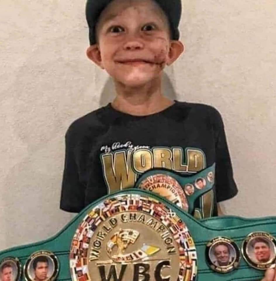 The Most Deserved Belt In History Was Given To This Little Boy Bridger Walker