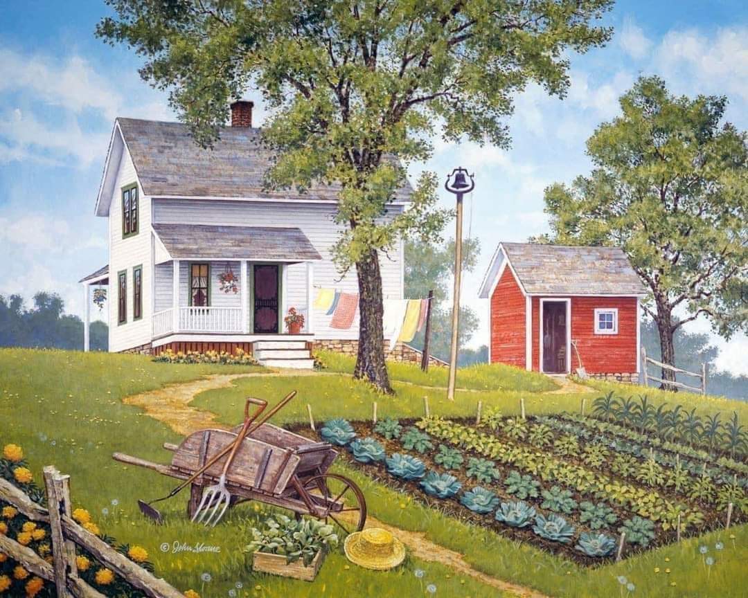 The world i would like to live in -  by John Sloane Art