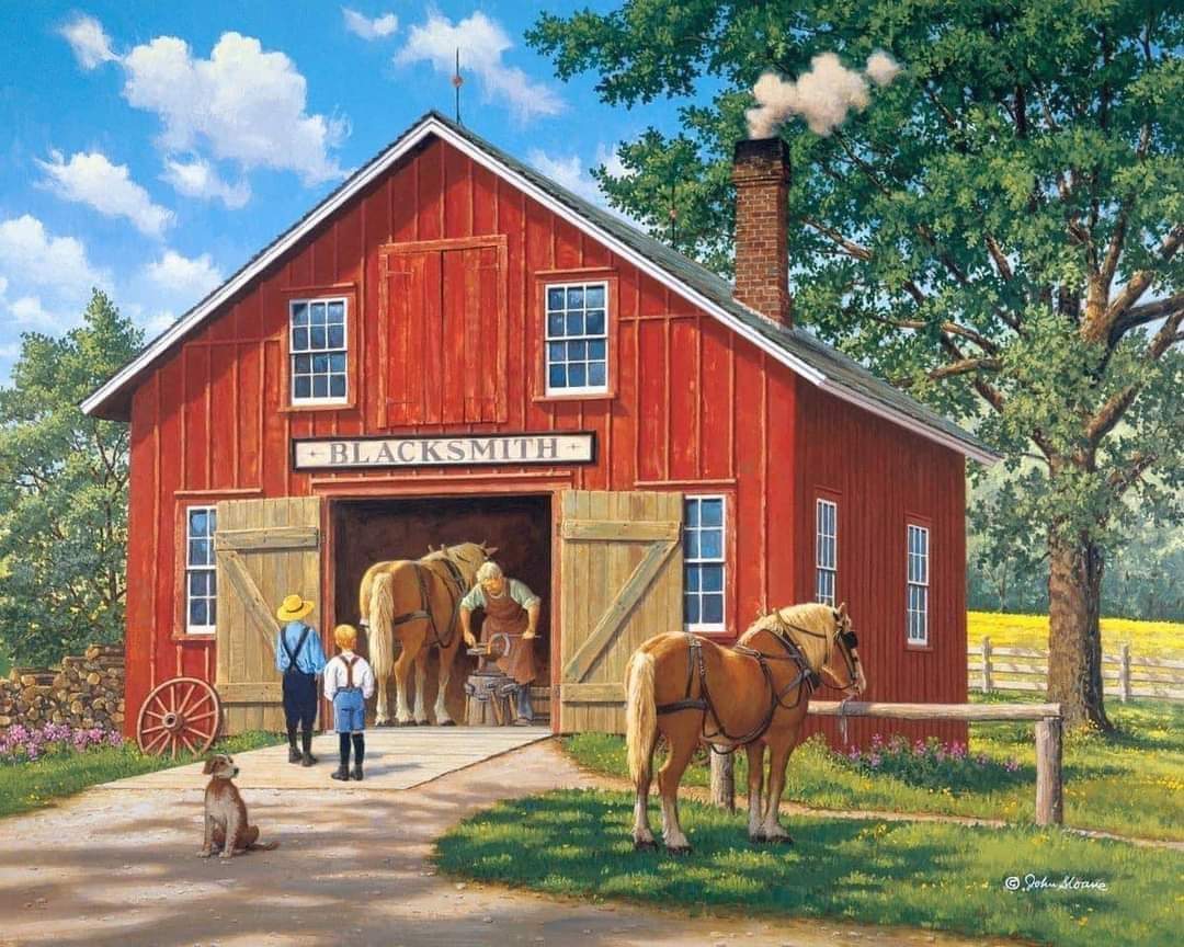 The world i would like to live in -  by John Sloane Art