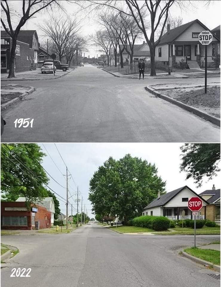 Photo Of The Day - Ontario, Canada 71 years later