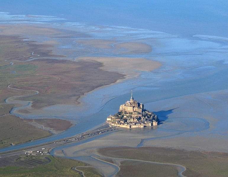 Photo Of The Day  - A view of Mont St-Michel at low tide