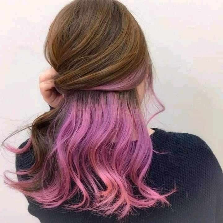 Amazing Under hair colour ideas