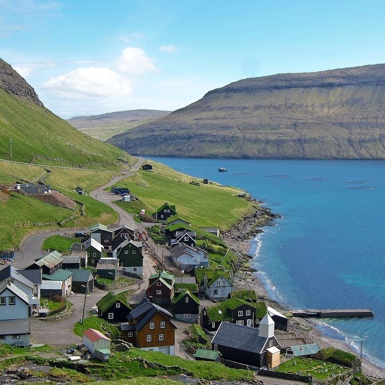 Colorful and Picturesque Villages of Faroe Islands