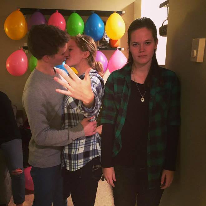 Girl Documents Her Life As a Third Wheel (12 Pics)