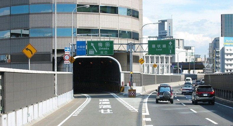 Stunning Hanshin Expressway in Japan
