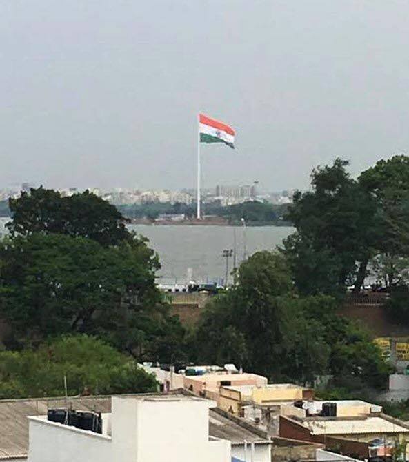 India’s Largest And Tallest Flag Is Now In Hyderabad