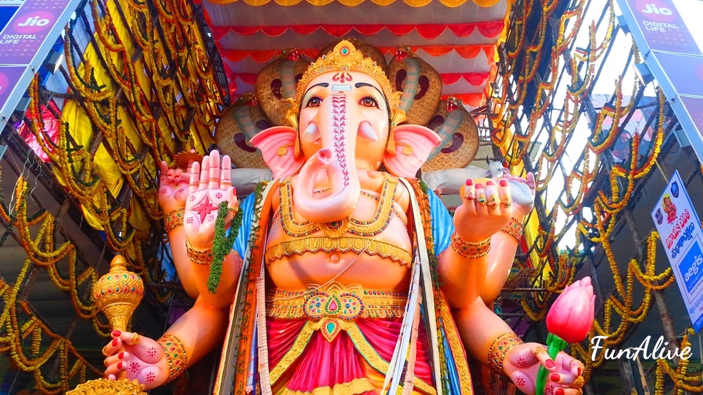 Khairatabad Ganesh Idol - Ganesh Chaturthi in Hyderabad