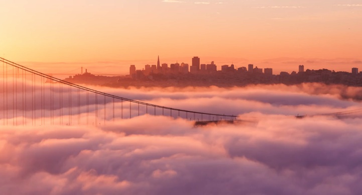 All the clouds - This Stunning Timelapse of San Francisco Took Three Years To Complete