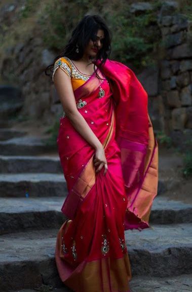 Traditional Indian Bridal Sarees  (20 Pictures)