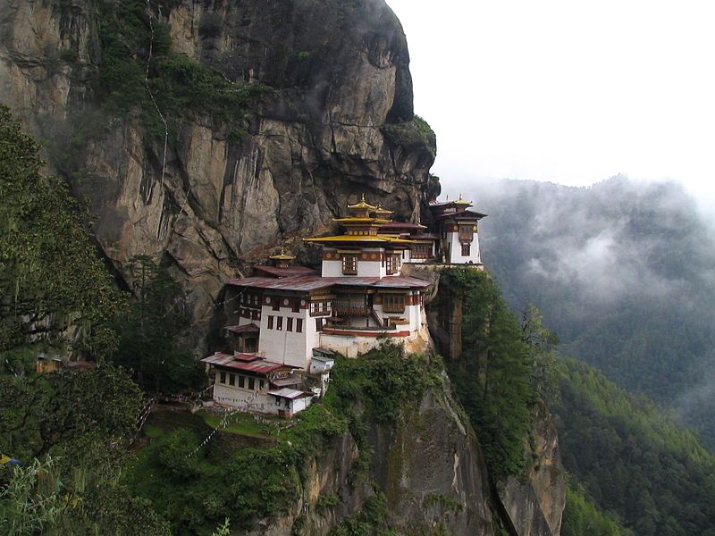 Taktsang Monastery in Paro, Bhutan