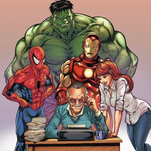 #StanLee - Absolutely Breathtaking Tributes To Stan Lee (45 pics)